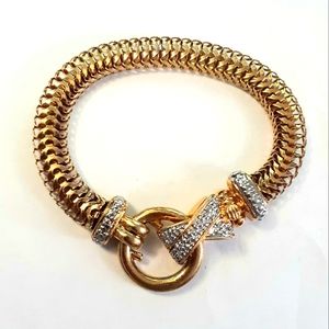 Vtg Avon Serpent XO Magnetic Pace Bracelet